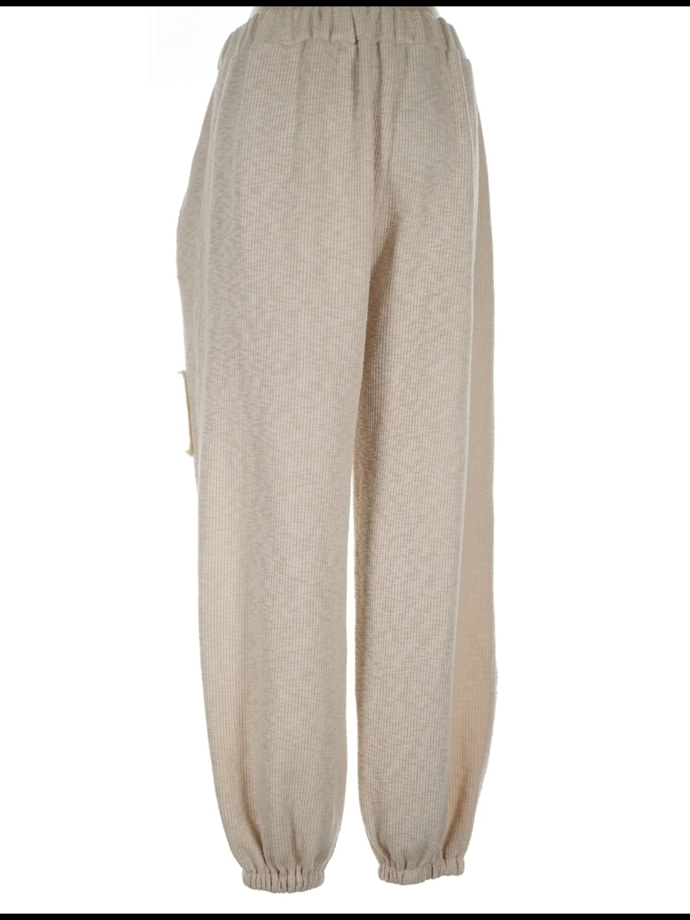 POL Beige Wide-Leg Linen-Blend Pants - Picture 12 of 16
